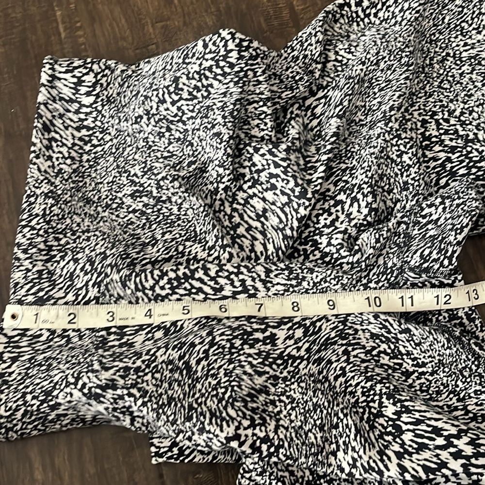 Lululemon InStill‎ HR Tight 25” in Warped Grain Alpine White Black Sz 14 - Picture 4 of 14